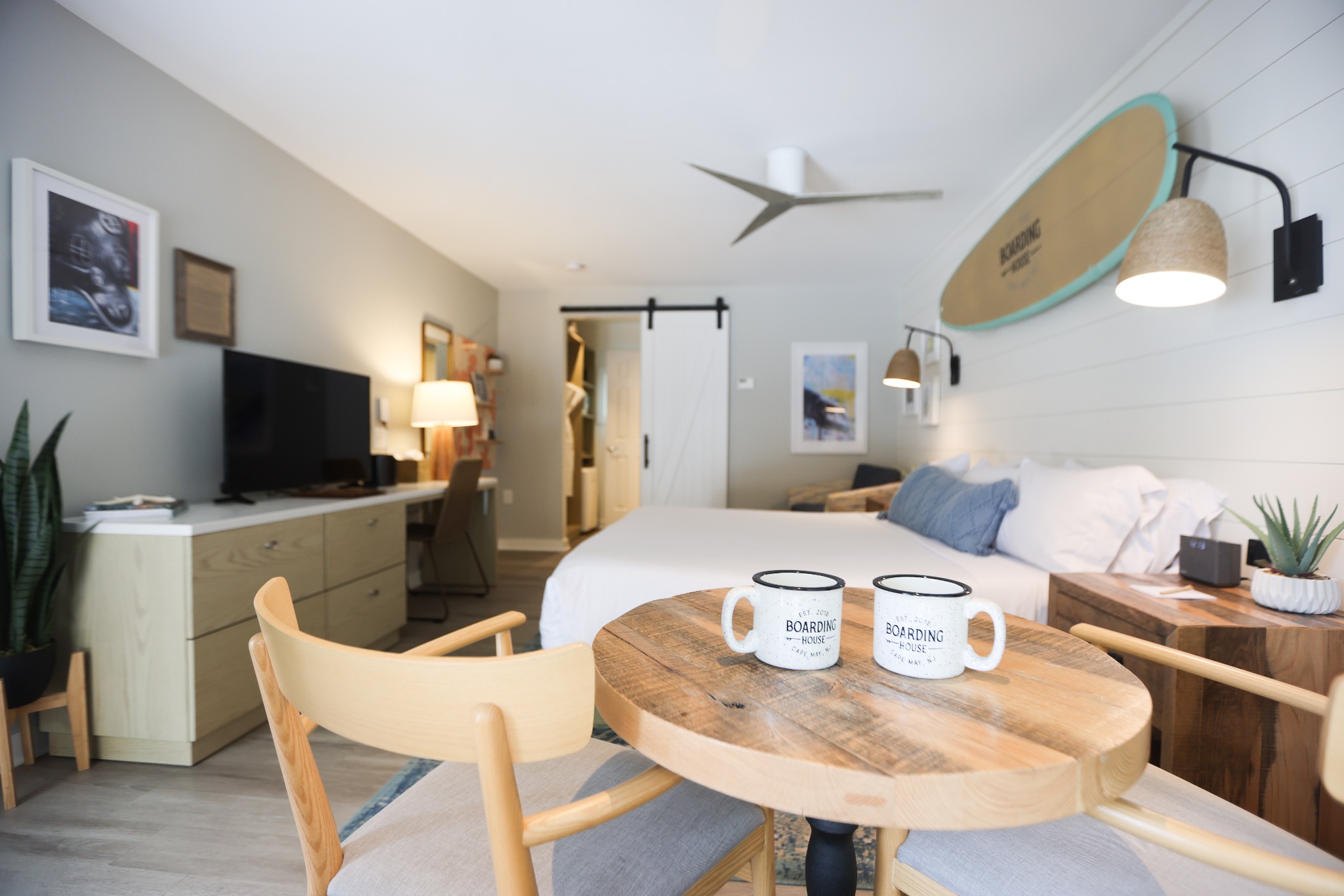 A quiet cozy and calm Sunday morning with a freshly brewed cup of coffee Find you zen at the Boarding House this November