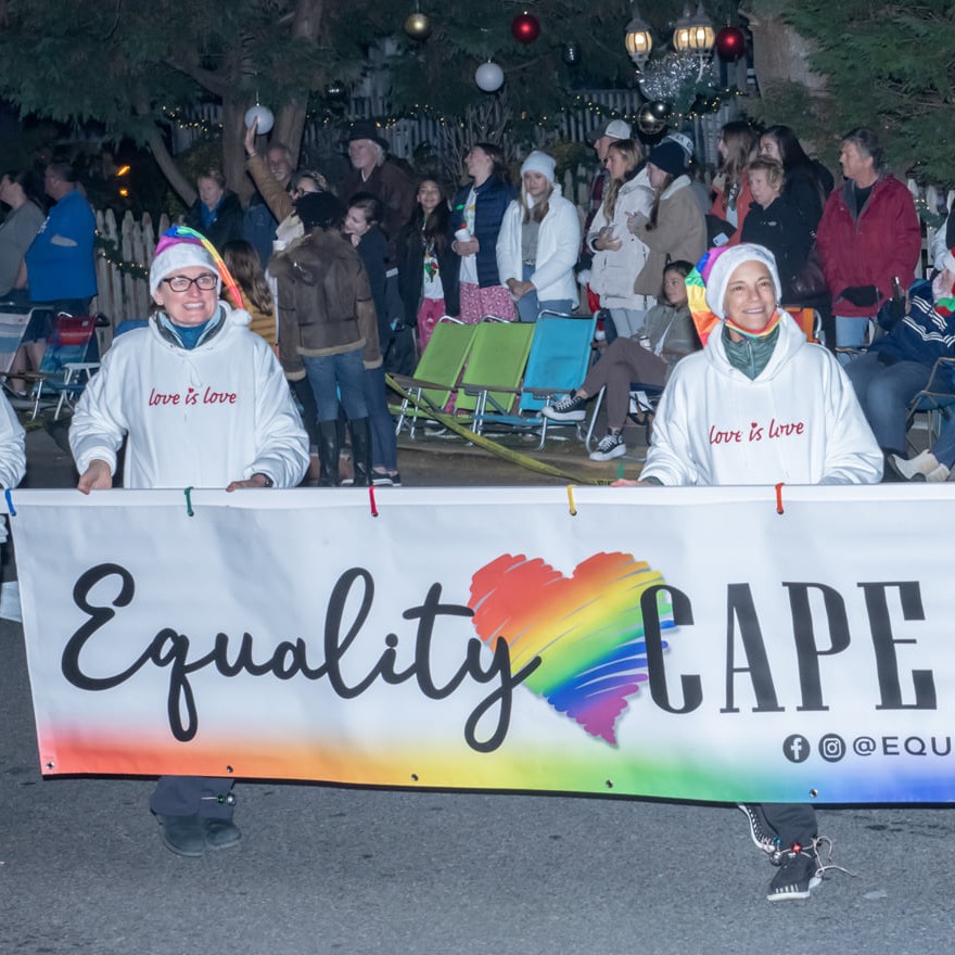 It’s West Cape May Community Christmas Parade day! Always held on the