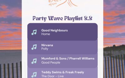 Each week the Boarding House team curates a playlist for our friends to enjoy at the beach, biking around town or when they’re back home missing the beach. Take a ride on our Party Wave Spotify playlist. Take a listen on Spotify, head to the link in bio. Good vibes only!