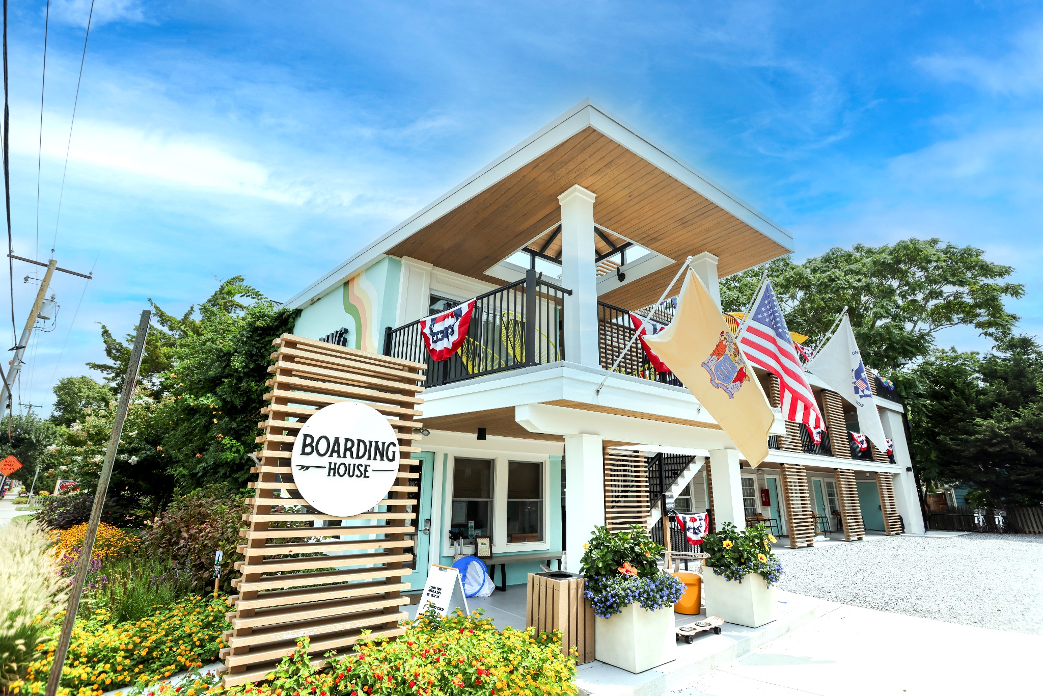 Blue skies and warmer days Book your springtime stay today   give us a call at 6098844884 or hop on over to our website at boardinghousecapemaycom