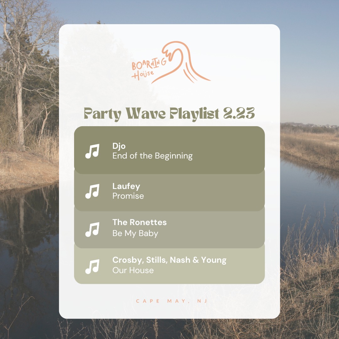 4296584499239486429946621310574729869962445n | Boarding House Each week the Boarding House team curates a playlist for our friends to enjoy at the beach biking around town or when theyre back home missing the beach Take a ride on our Party Wave Spotify playlist Take a listen on Spotify head to the link in bio Good vibes only